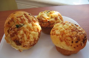 Bacon and Onion Cheese Buns